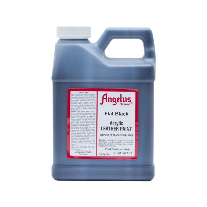 Angelus Leather Paint Flat Black - Main Image