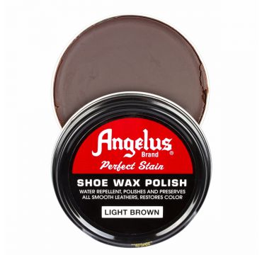 Angelus Shoe Wax Polish Light Brown