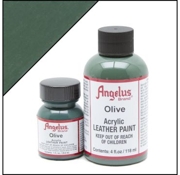 Angelus Leather Paint Olive Green