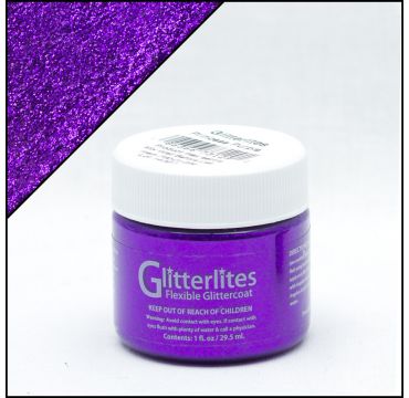 Angelus Glitterlites Princess Purple 1oz