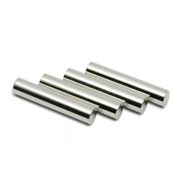 Metal aglets silver cylinder