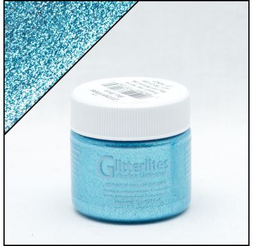 Angelus Glitterlites Sky Blue 1oz