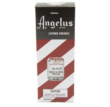 Angelus Heel and Sole Polish Black