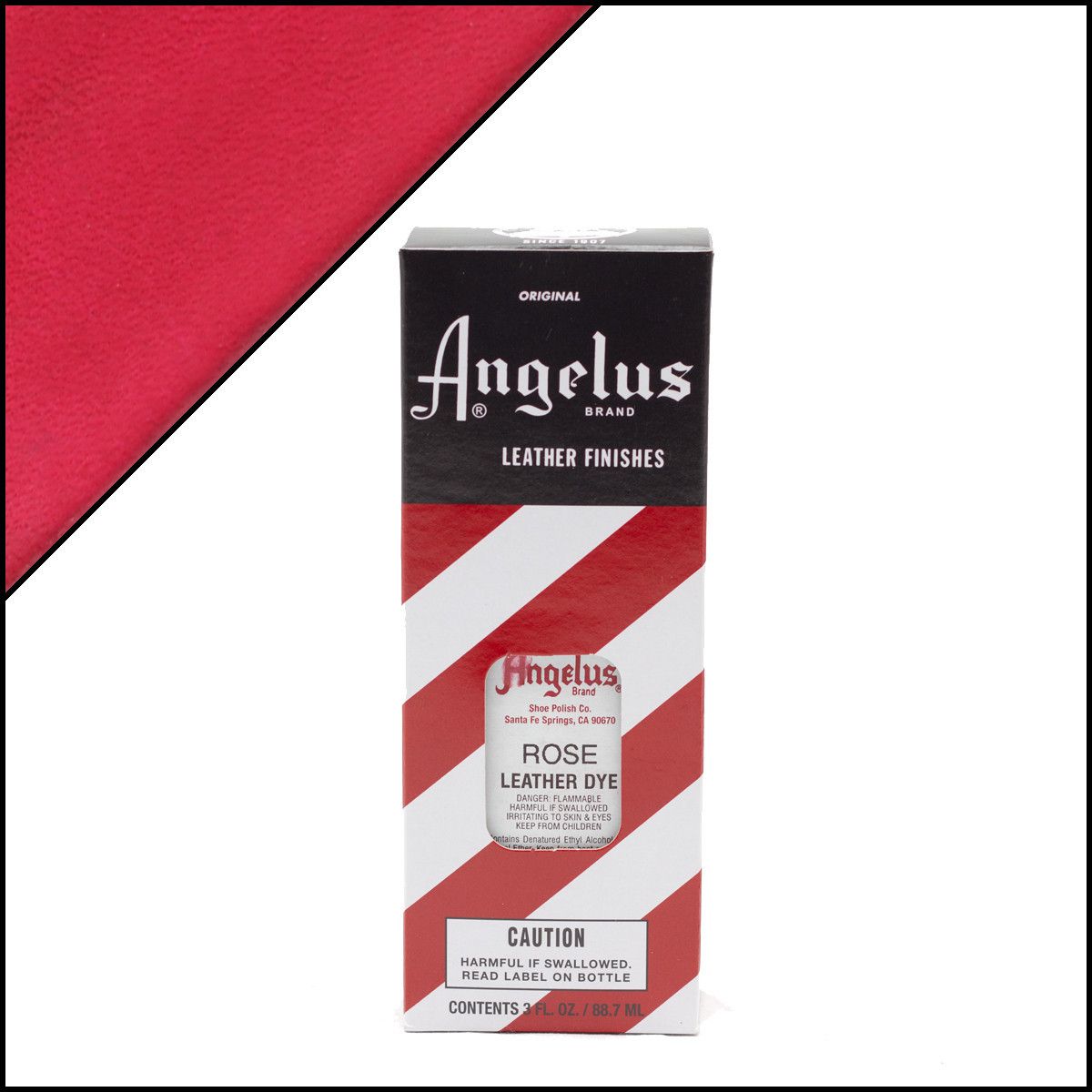 Angelus Leather Dye- Flexible Leather Dye for Shoes, Boots, Bags, Crafts,  Furniture, & More-Light Rose- 3oz