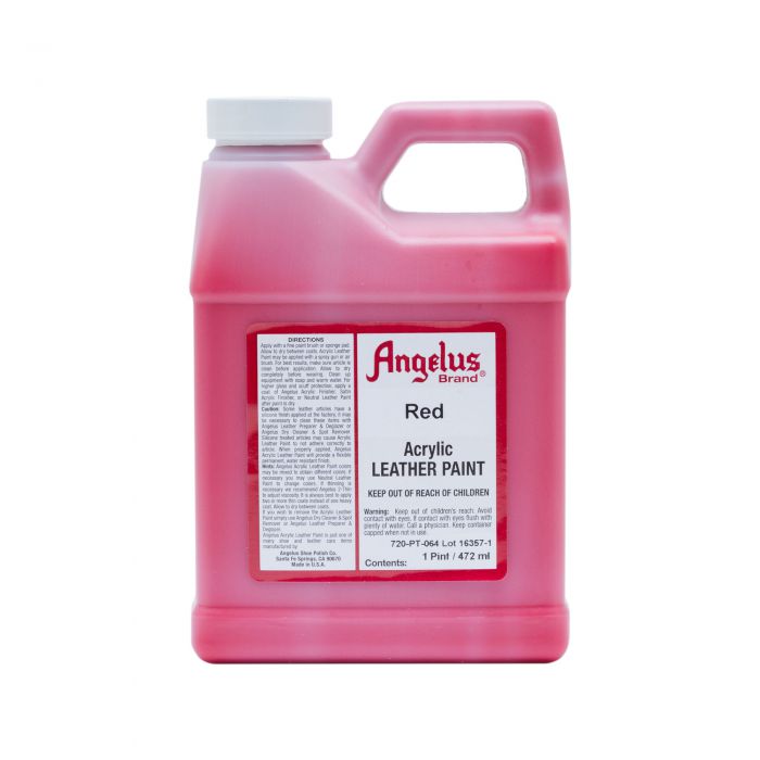 Angelus Leather Paint Red