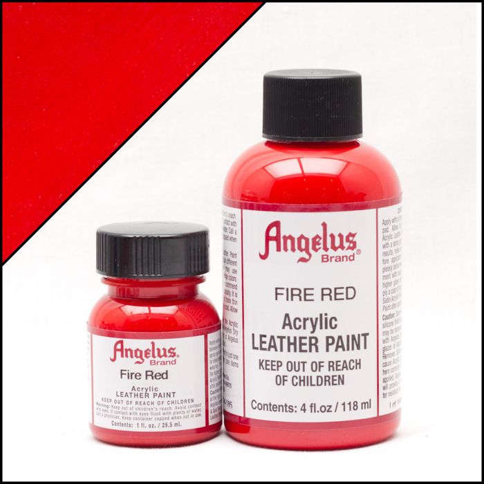 Angelus Leather Paint Fire Red