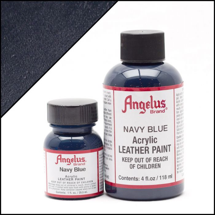 Angelus Leather Paint Navy Blue