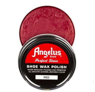 Angelus Shoe Wax Polish Red
