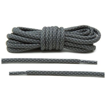 Laces reflective 3M inverse charcoal rope 