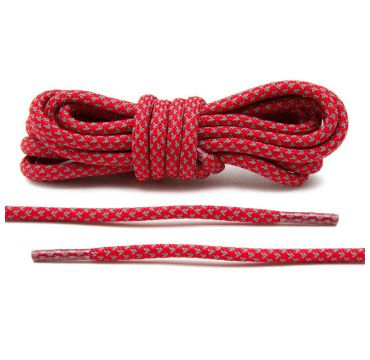 Laces reflective 3M inverse red rope 