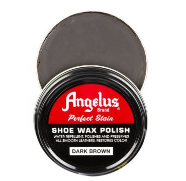 Angelus Shoe Wax Polish Dark Brown