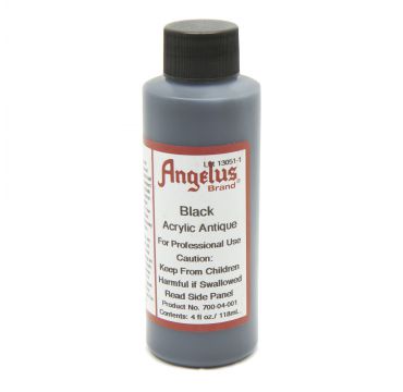 Angelus Acrylic Antique Finish Black 4oz