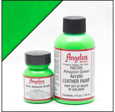 Angelus Leather Paint Amazon Green