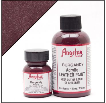 Angelus Leather Paint Burgundy Red