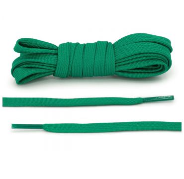 Laces basketball kelly green flat