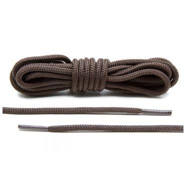 Bootlaces brown rope 