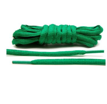 Laces kelly green oval