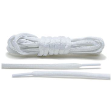 Laces white oval