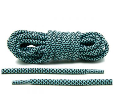 Laces mint/black rope 